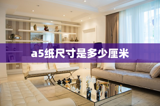 a5纸尺寸是多少厘米