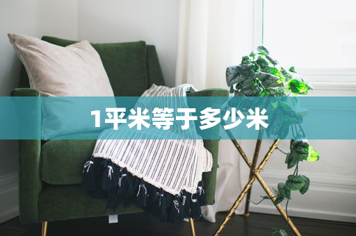 1平米等于多少米