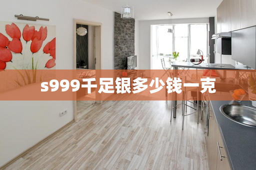 s999千足银多少钱一克