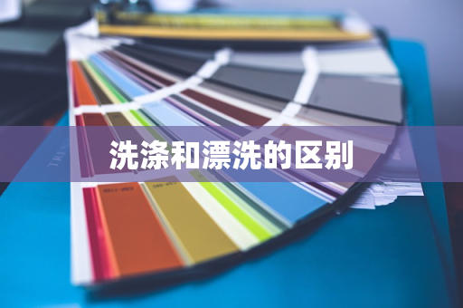 洗涤和漂洗的区别